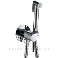 Смеситель с гигиеническим душем скрытого монтажа Haiba HB5511