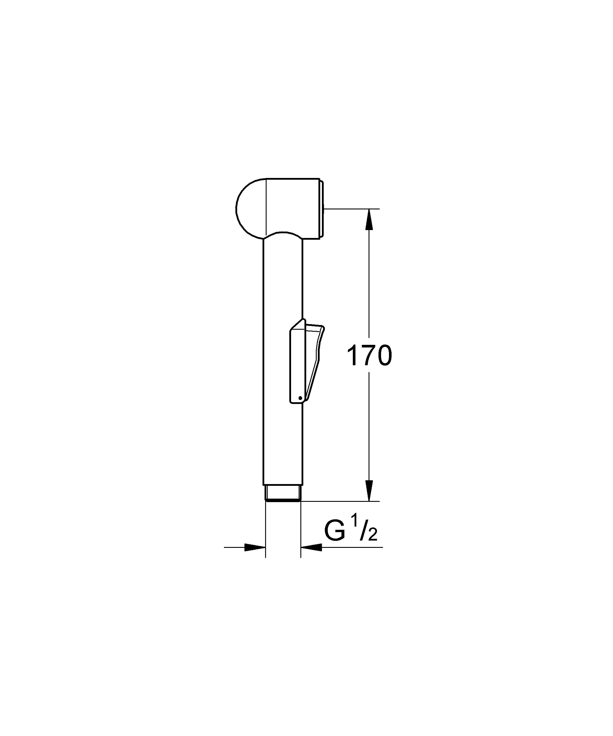 Гигиеническая лейка grohe